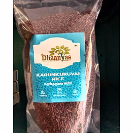 dhaanyas karunguruvai rice 500g