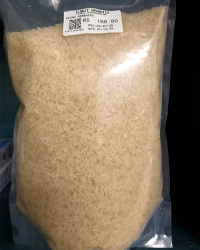 Ilanji Orgaic Sivan Samba Rice 1kg-TRR1