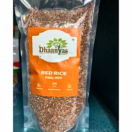 dhaanyas red rice 500g