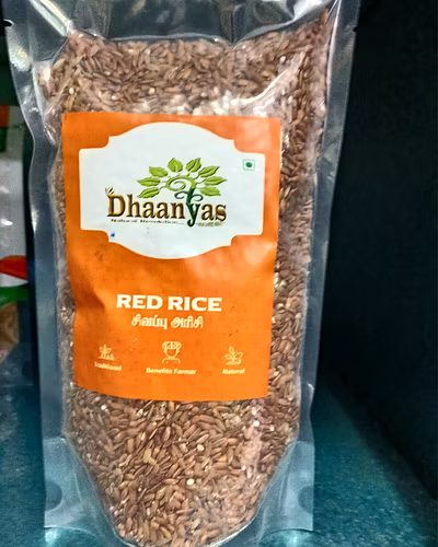 Dhaanyas Red Rice 500g-TRR6