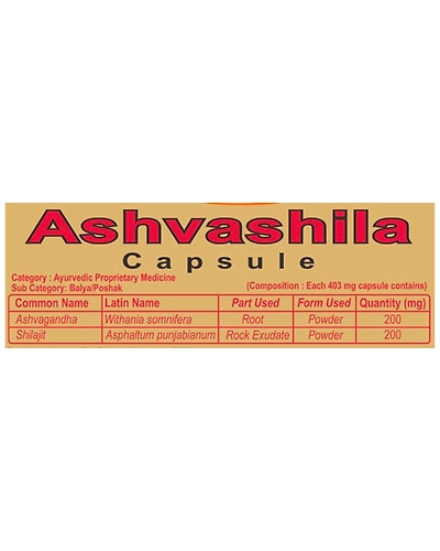 Baba Ramdev Patanjali Ashvashila Capsule Ayurvedic Medicine useful in Fatigue, Anxiety &amp; Debility-20 Capsules-5