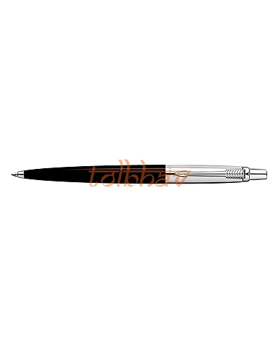 Parker Jotter Standard Chrome Trim Ball Pen Black-2
