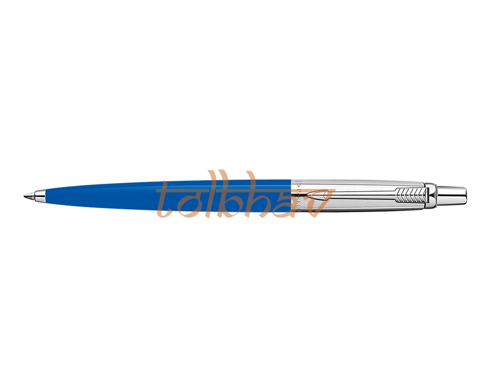 Parker Jotter Standard Chrome Trim Ball Pen Blue-2