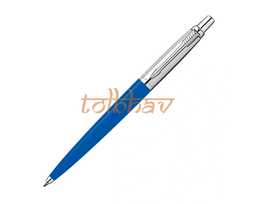 Parker Jotter Standard Chrome Trim Ball Pen Blue-1