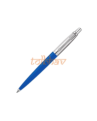 Parker Jotter Standard Chrome Trim Ball Pen Blue-1