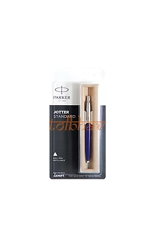 Parker Jotter Standard Chrome Trim Ball Pen Blue