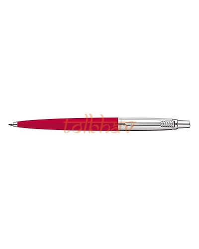 Parker Jotter Standard Chrome Trim Ball Pen Red-2