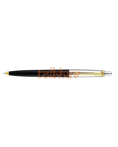 Parker Jotter Standard Gold Trim Ball Pen Black-2