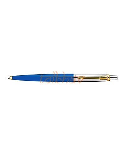 Parker Jotter Standard Gold Trim Ball Pen Blue-2