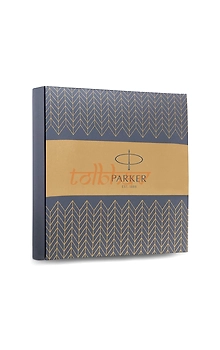 Parker Jotter Standard Gold Trim Ball Pen Blue