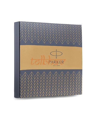 Parker Jotter Standard Gold Trim Ball Pen Blue-12238826