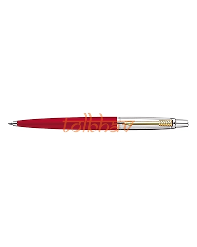 Parker Jotter Standard Gold Trim Ball Pen Red-2