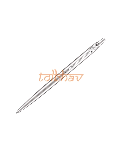 Parker Classic Stainless Steel Chrome Trim Ball Pen-1