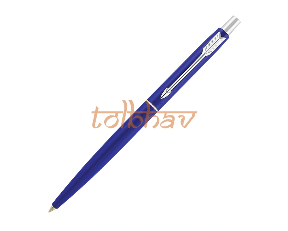 Parker Classic Matte Navy Blue Chrome Trim Ball Pen-1