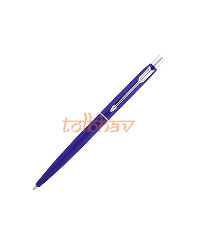 Parker Classic Matte Navy Blue Chrome Trim Ball Pen-1