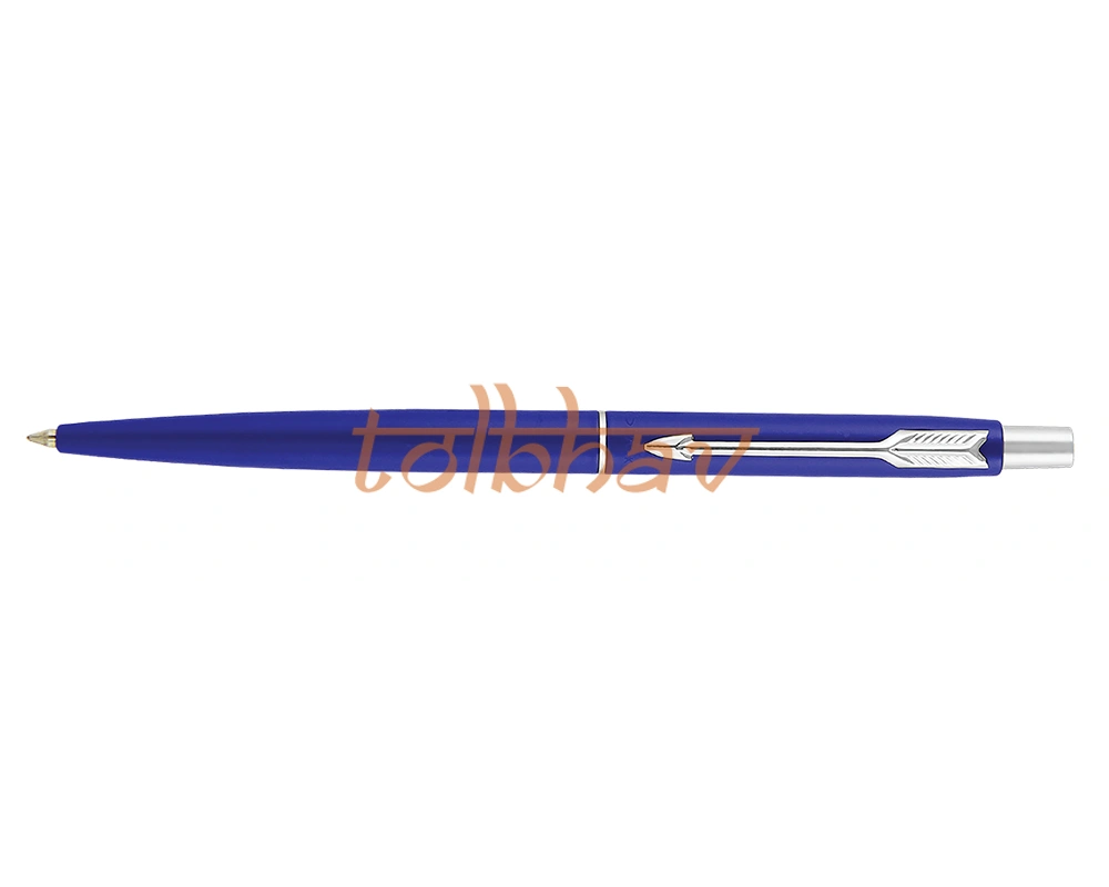 Parker Classic Matte Navy Blue Chrome Trim Ball Pen-2