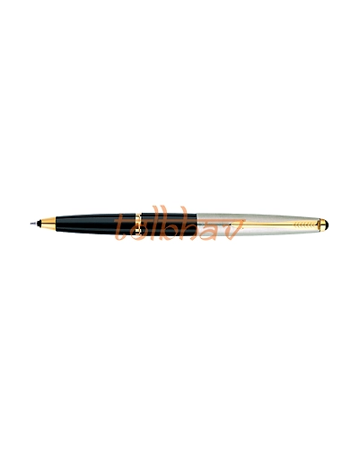 Parker Galaxy Standard Gold Trim Roller Ball Pen Black-3