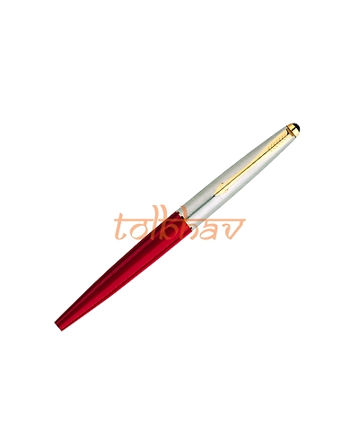 Parker Galaxy Standard Gold Trim Roller Ball Pen Red-2