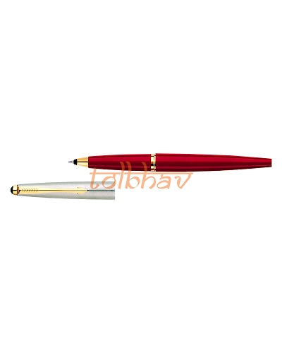 Parker Galaxy Standard Gold Trim Roller Ball Pen Red-5