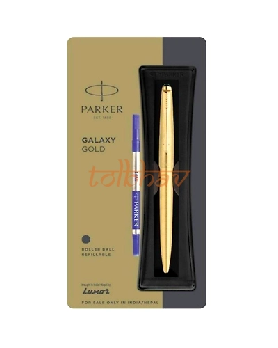 Parker Galaxy Gold Roller Ball Pen-12248540