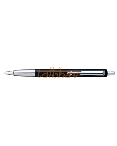 Parker Vector Standard Chrome Trim Ball Pen Black-2