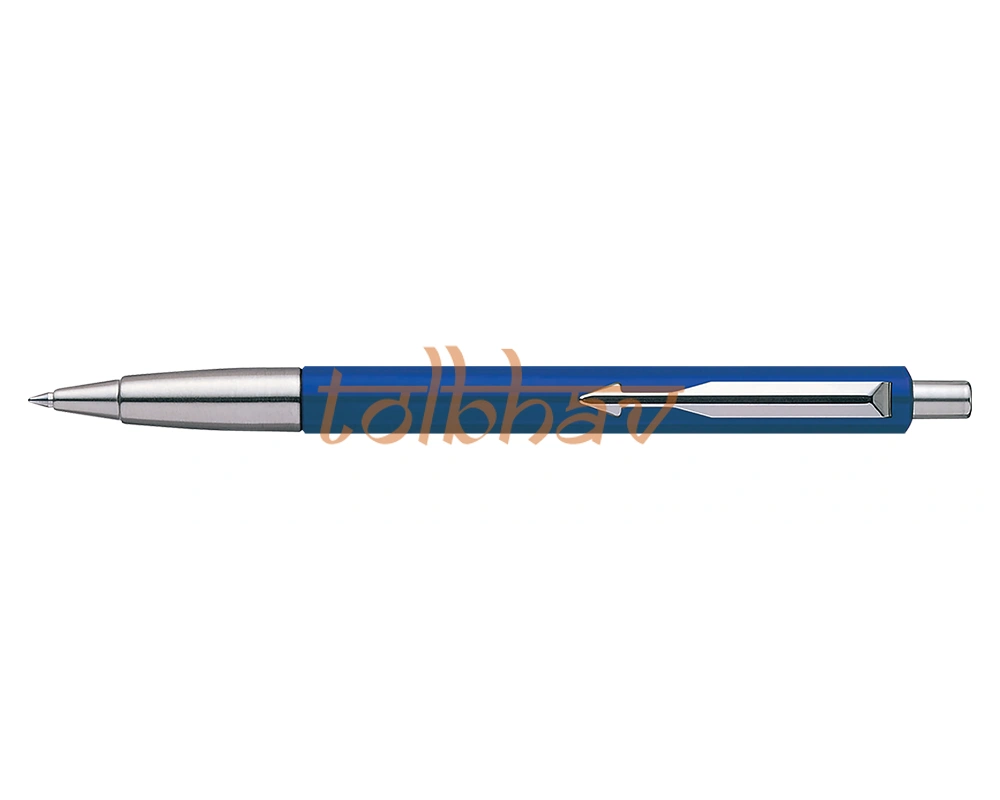 Parker Vector Standard Chrome Trim Ball Pen Blue-2