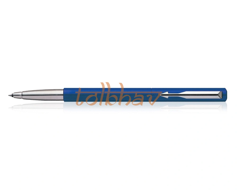 Parker Vector Standard Chrome Trim Roller Ball Pen Blue-3