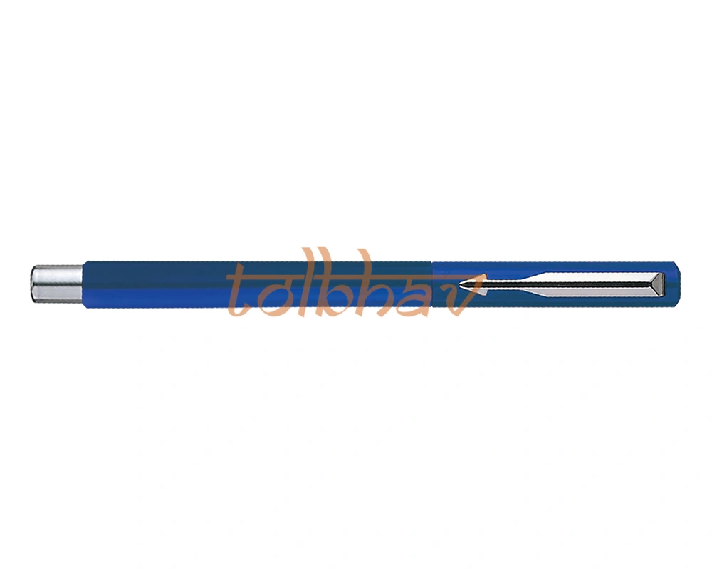 Parker Vector Standard Chrome Trim Roller Ball Pen Blue-4