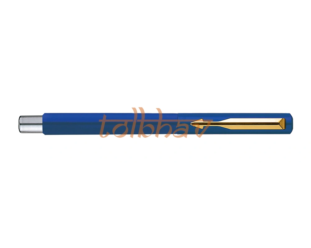 Parker Vector Standard Gold Trim Roller Ball Pen Blue-2