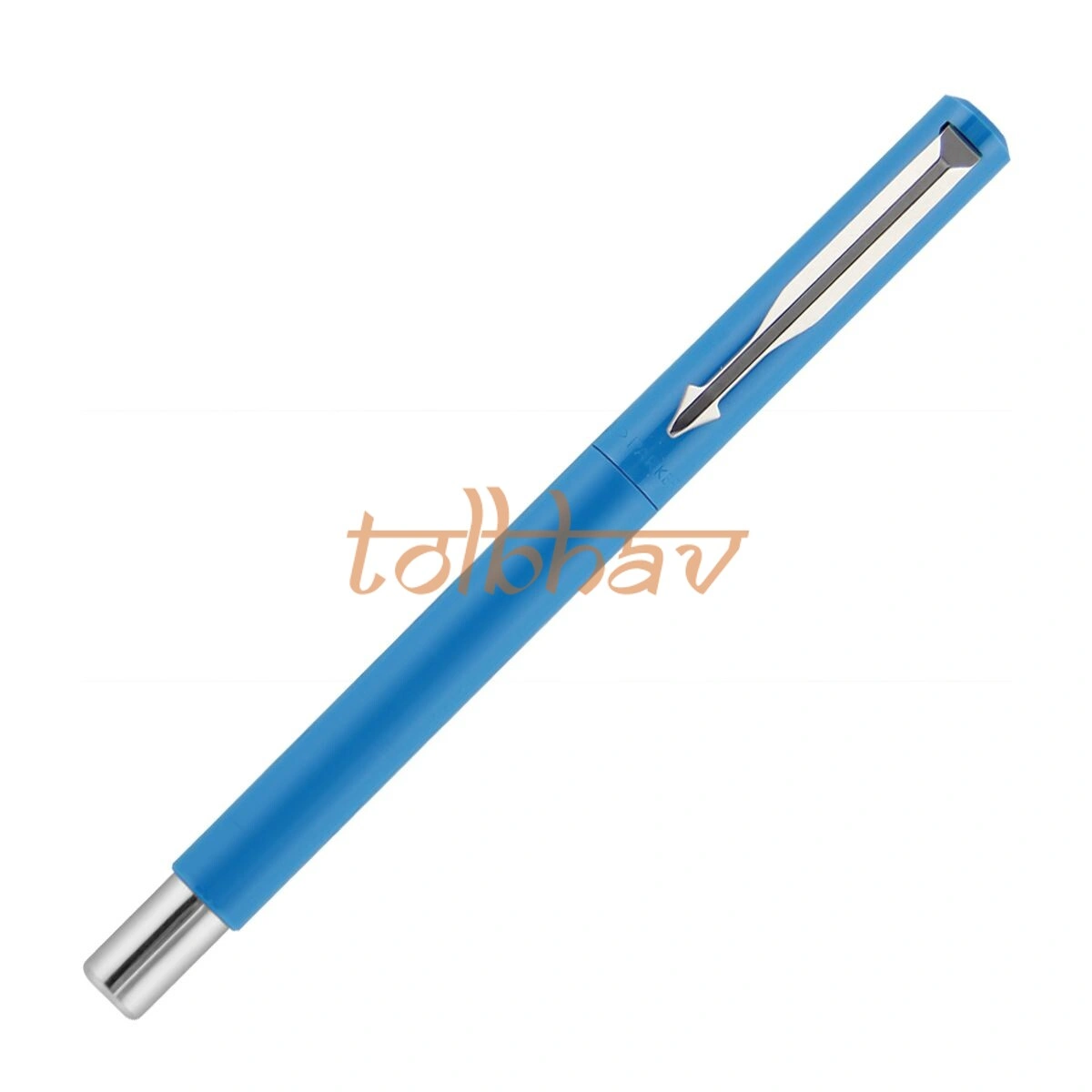 Parker Vector Standard Chrome Trim Fountain Pen Light Blue-2