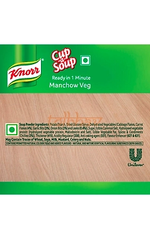 10 Pack of Knorr Cup a Soup Instant Manchow Veg Soup 11g each