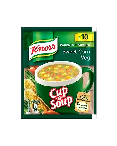 10 Pack of Knorr Cup A Soup Instant Sweet Corn Soup 9.5g each-12248746
