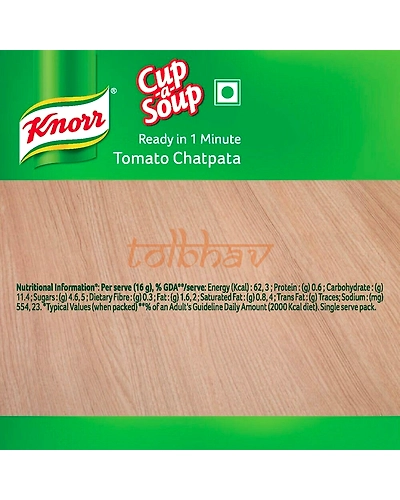 10 Pack of Knorr Instant Cup A Soup Tomato Chatpata Soup 13.5g each-4