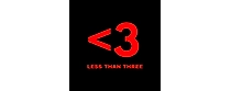 LESS THAN THREE-logo