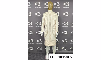 Sherwani with Jacket Style Indo Western