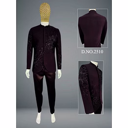 groom special heavy embroidered indo-western