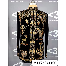 modern cut indo-western sherwani set