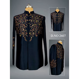 exclusive handwork indo-western sherwani