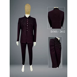 indo-western jacket style outfit for men