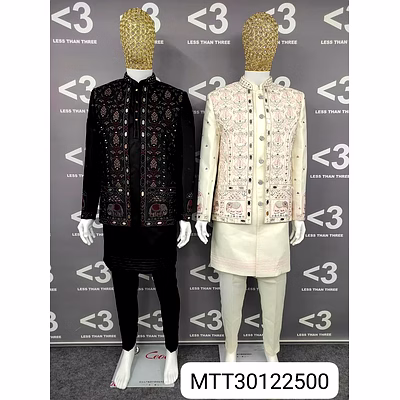 rayon indo-western party wear for men