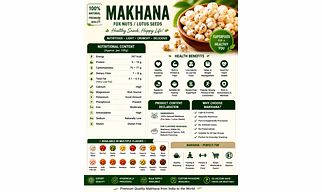 Premium Quality Makhana (Fox Nuts) for Healthy Snacking