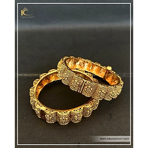 Aafreen Traditional Antique Gold Plated Bangles