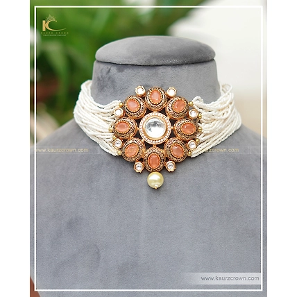 Zehan Rust Choker Set-3