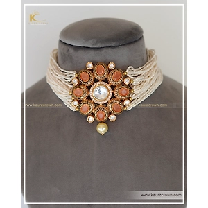 Zehan Rust Choker Set