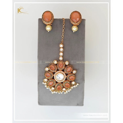 Zehan Rust Choker Set-2