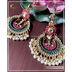 Peehu Kundan Earrings