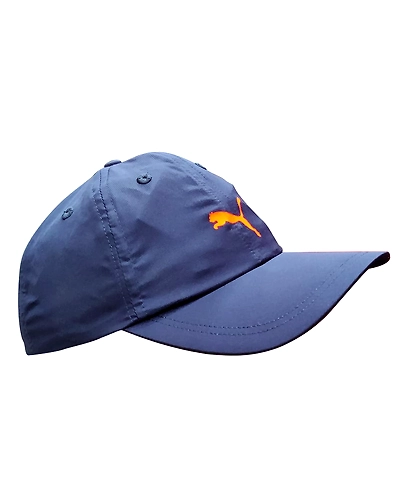 Puma Unisex-Adult Cap White-Navy Blue-Free-1