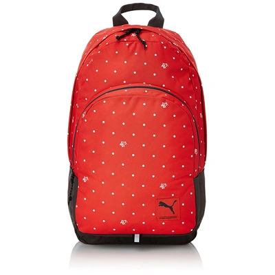 Puma Academy Schoolbag/Backpack - Cayenne Polka Dot Graphic -