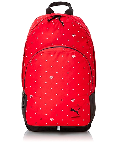 Puma Academy Schoolbag/Backpack - Cayenne Polka Dot Graphic --Puma-backpack-07298813