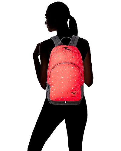 Puma Academy Schoolbag/Backpack - Cayenne Polka Dot Graphic --Free-Cayenne Polka Dot-4